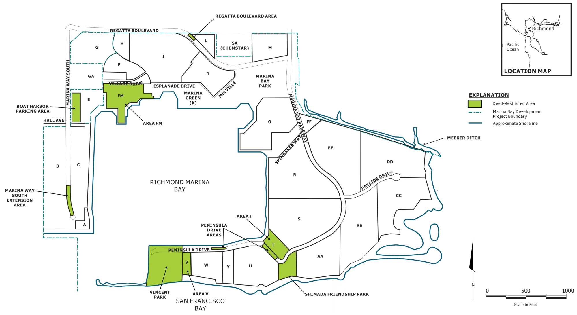 City of Richmond–owned deed-restricted properties