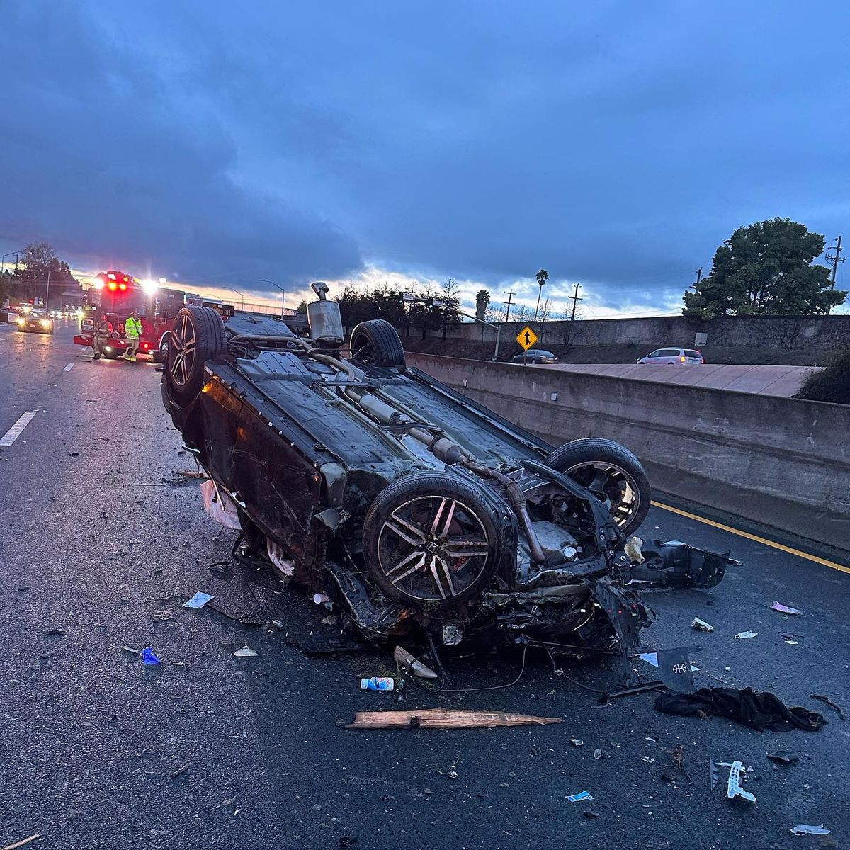 Fatal early morning crash on I-80