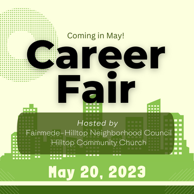 Career fair coming to Hilltop Community Church