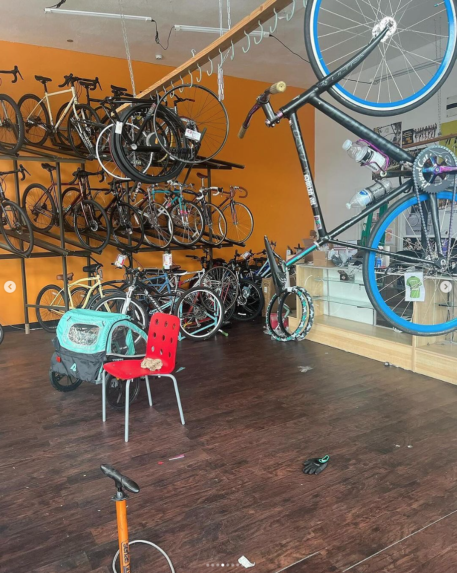 Rich City Rides Bike Shop closed 'indefinitely' after burglary