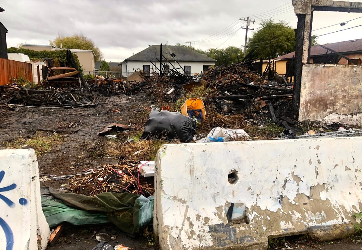 Fire destroys what remained of Richmond’s historic International Hotel