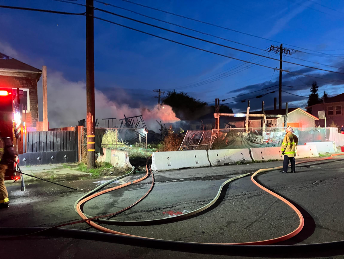 Fire destroys what remained of Richmond’s historic International Hotel