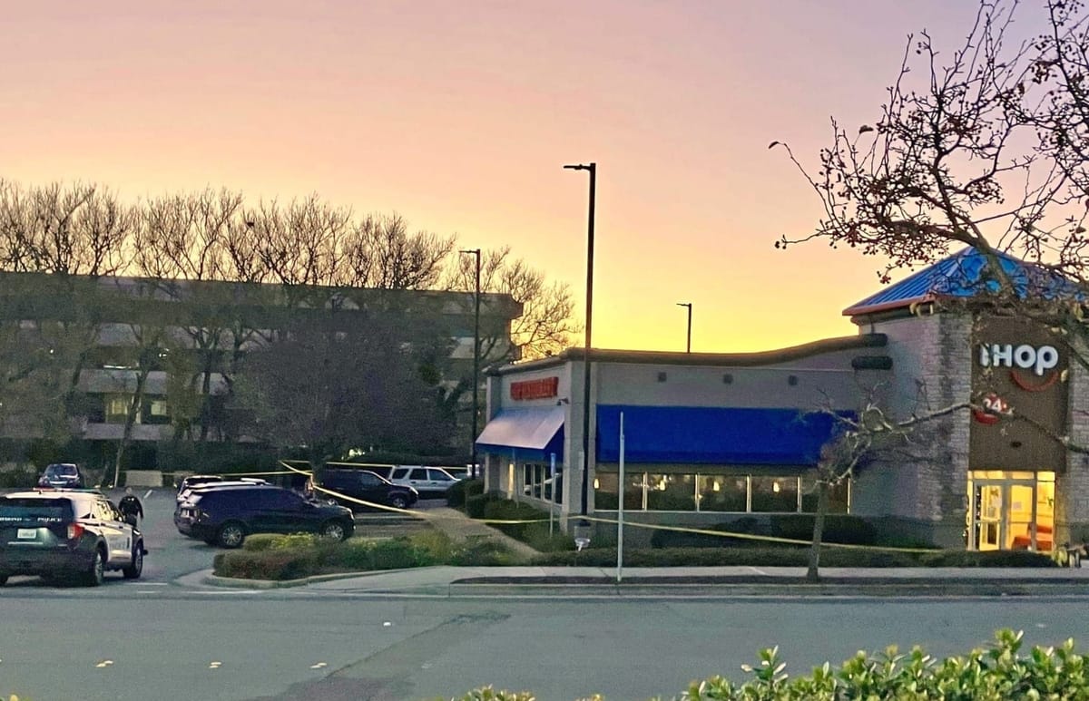 Police: IHOP homicide person of interest shoots self near San Pablo Police Department