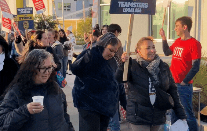 Teacher strike begins at West Contra Costa Unified School District schools