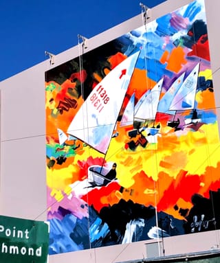 DeWitt mural a welcome sight in Richmond