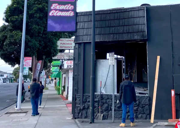 Early morning fire guts Exotic Clouds smoke shop