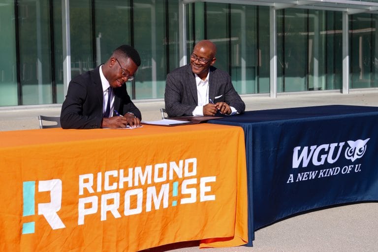 Richmond Promise partners with online nonprofit university to reduce college expense